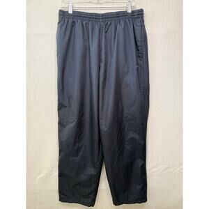 Nike Vintage Lined  Black Track Pants, Men's Size XL